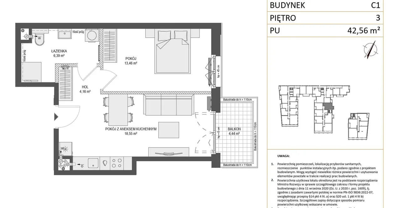 Лот ZAJEZDNIA MOTŁAWA_1_2_C1_MK_107 — Kurza 1-8