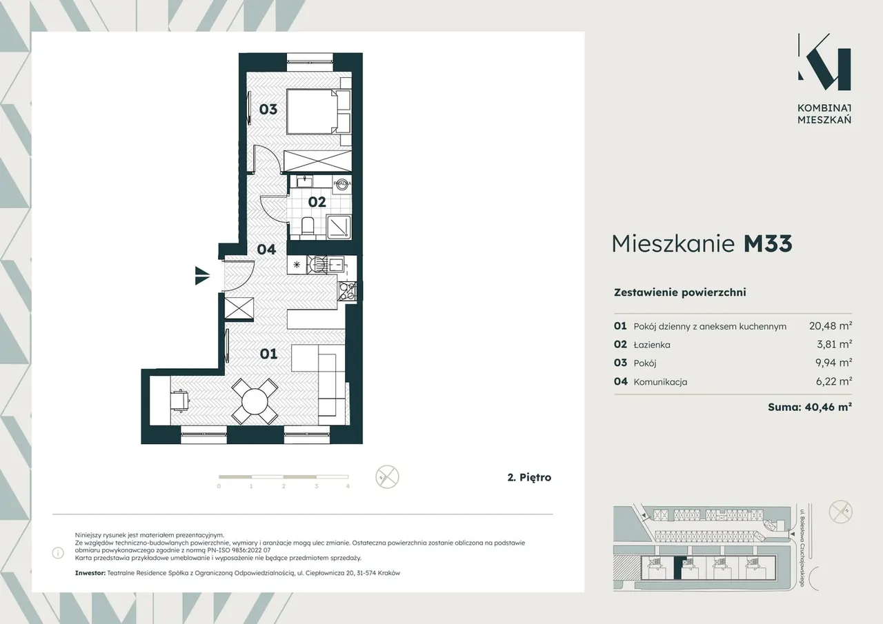 Unit M33 — Osiedle Teatralne