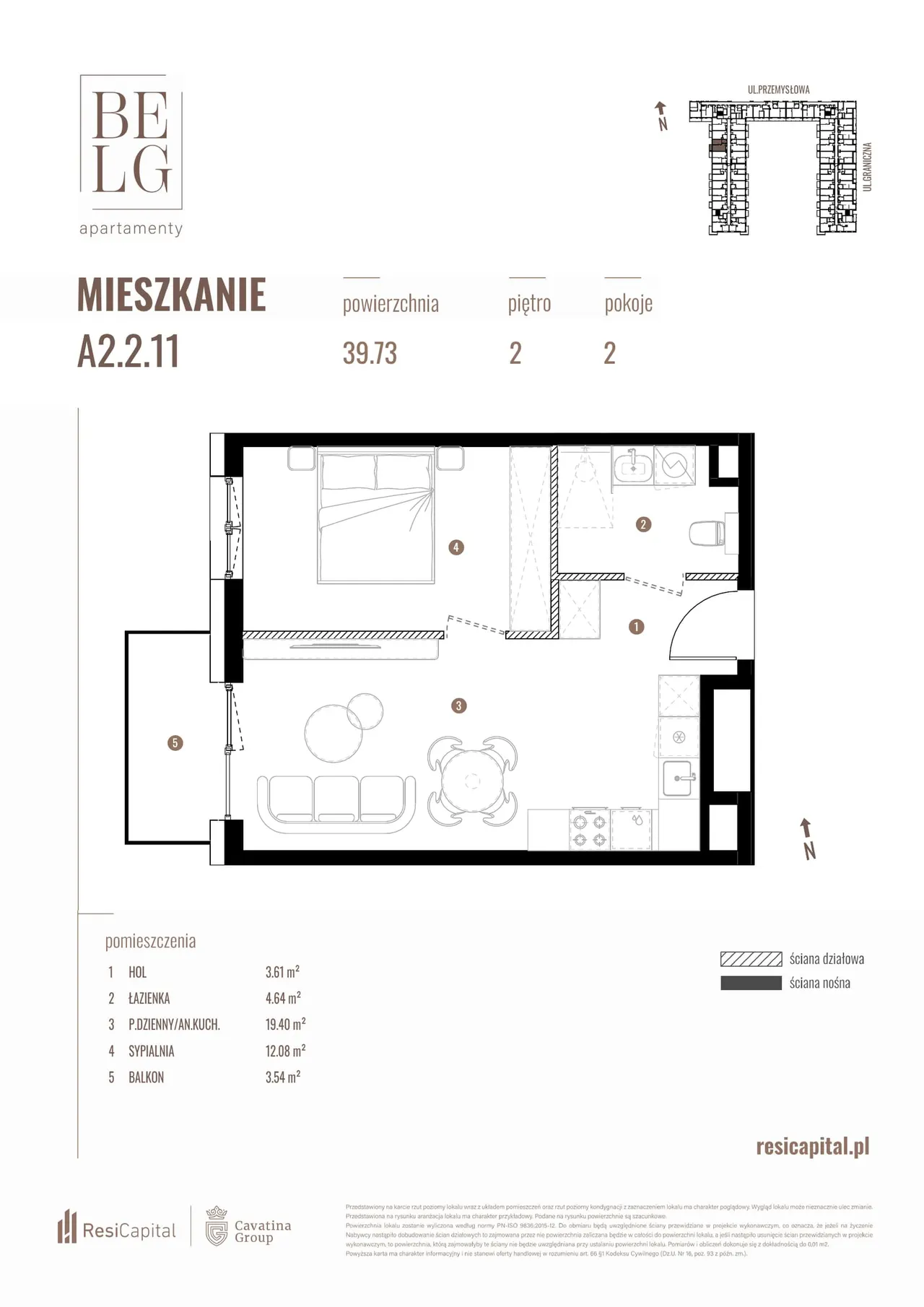 Lokal 2/A2.2.11 — CAVATINA SPV 32 SPÓŁKA Z OGRANICZONĄ ODPOWIEDZIALNOŚCIĄ