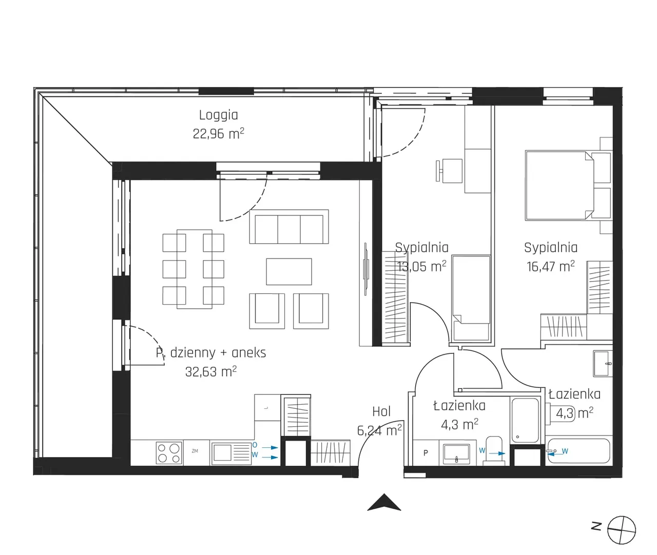 Лот 2M25 — Nadmotławie Apartments