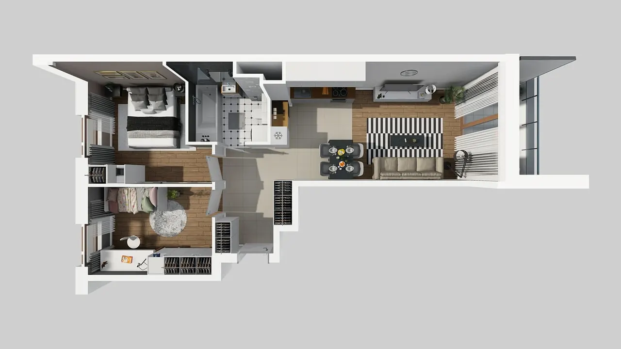 Lokal APARTAMENTY LITERACKA_2_2_E_MK_74 — Literacka