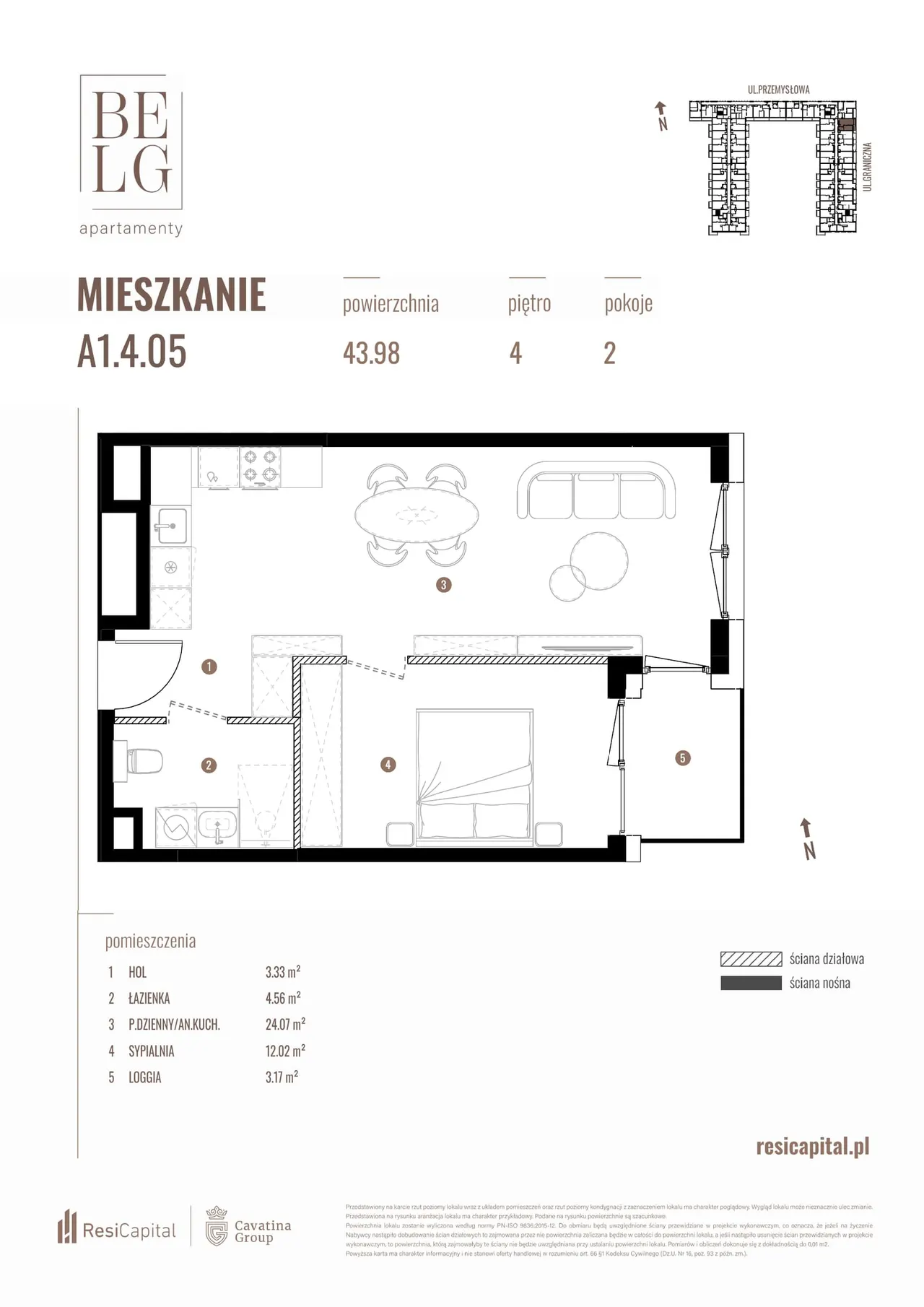 Lokal 2/A1.4.05 — CAVATINA SPV 32 SPÓŁKA Z OGRANICZONĄ ODPOWIEDZIALNOŚCIĄ