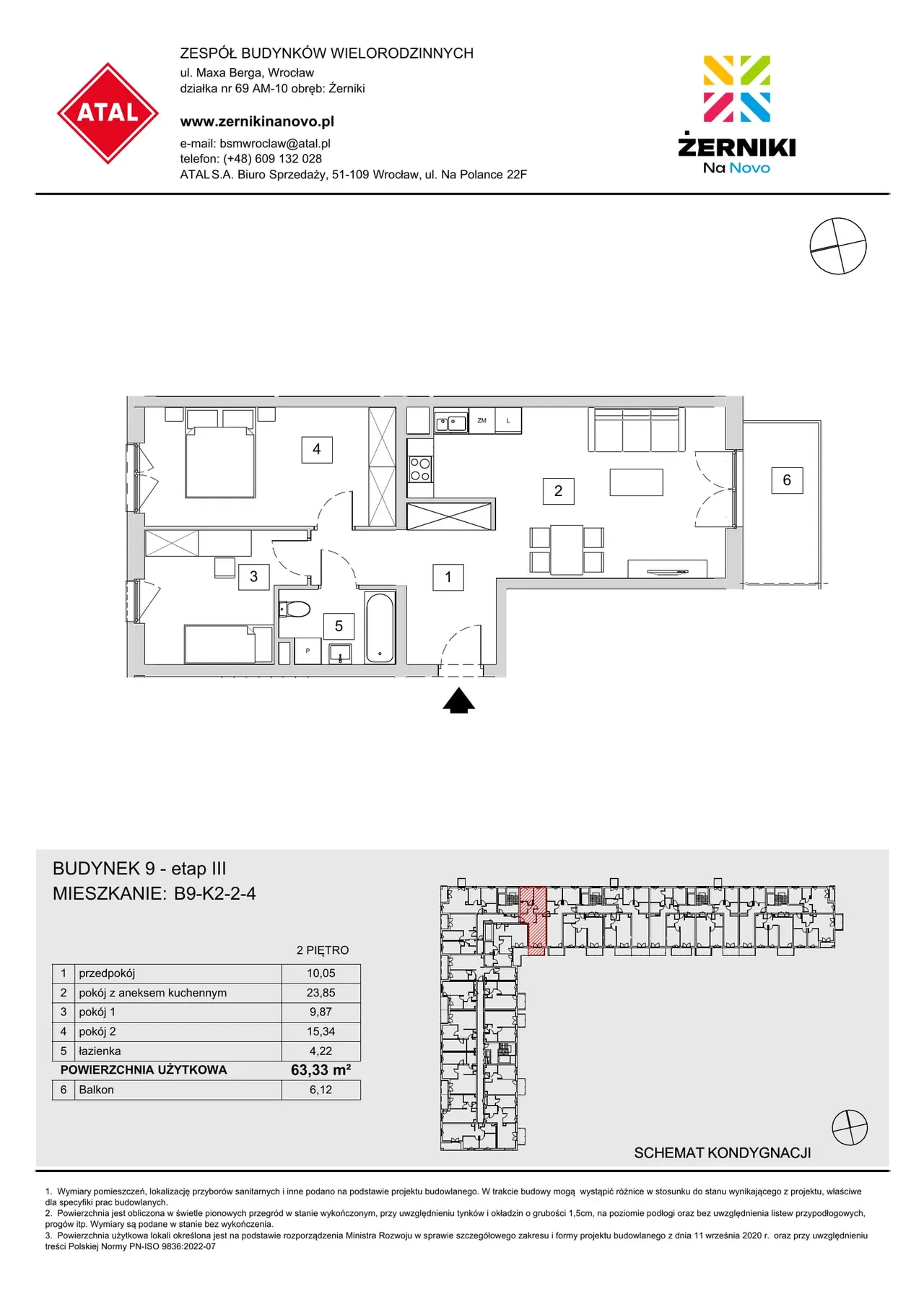 Лот B9-K2-2-4 — W. Lipińskiego oraz M. Berga