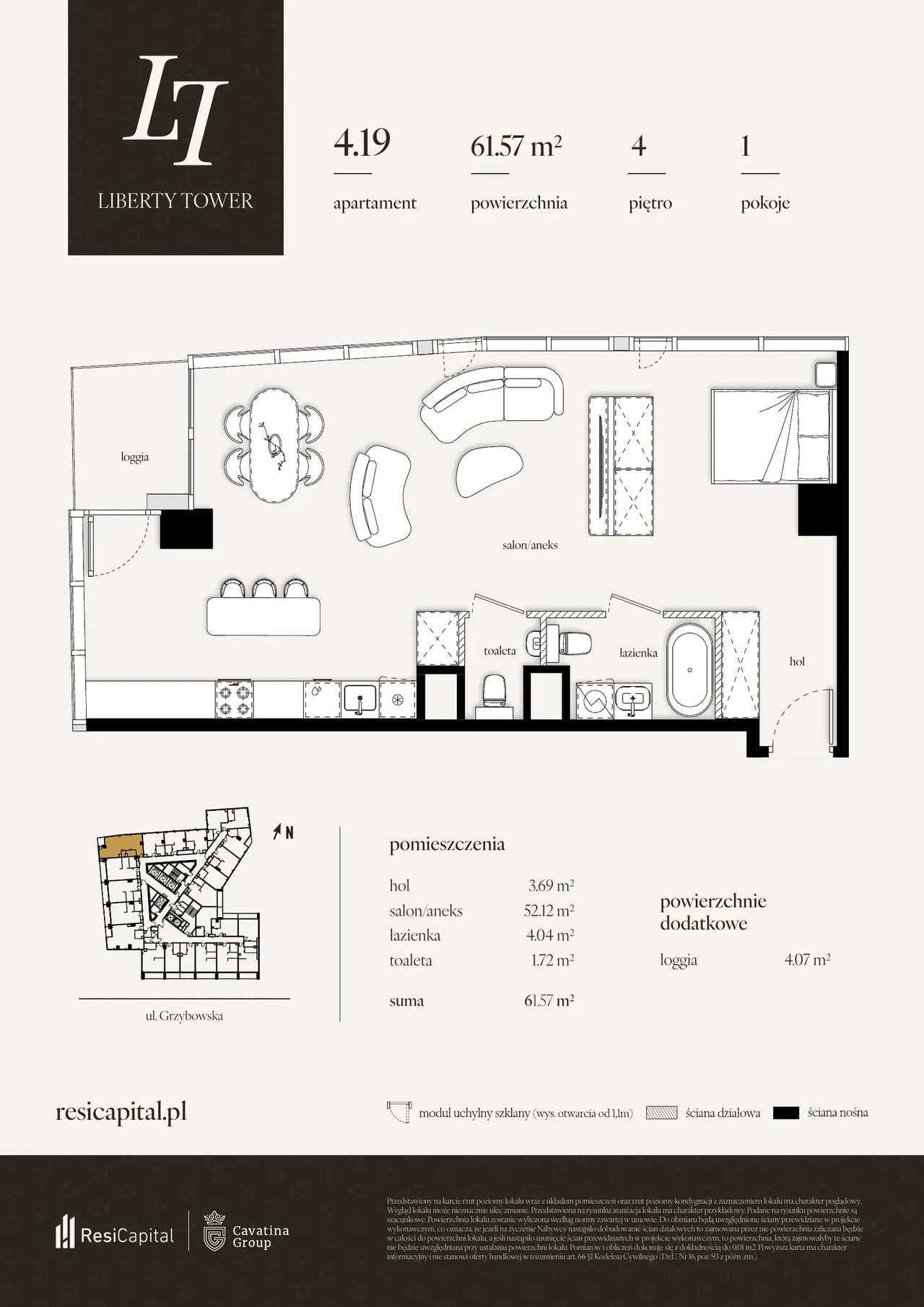 Lokal 1/4.19 — Liberty Tower