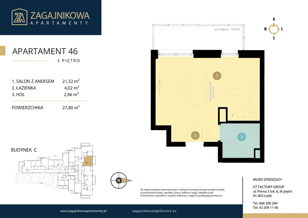 Лот 46 — Apartamenty Zagajnikowa 2