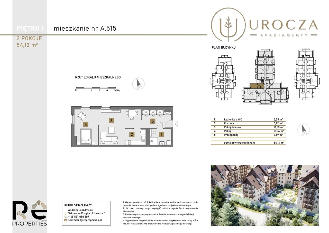 Lokal A703 — Urocza Apartamenty