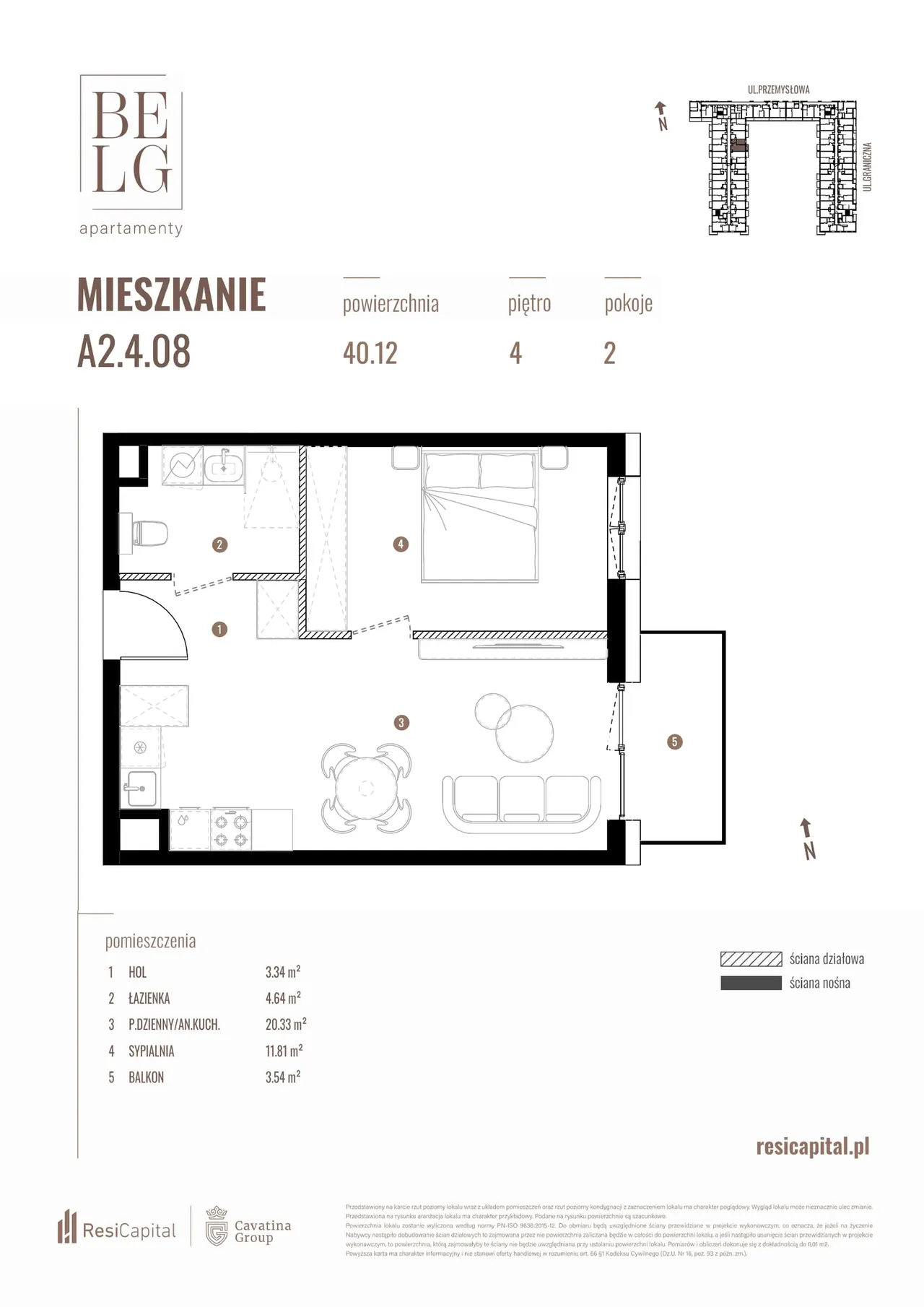 Lokal 2/A2.4.08 — CAVATINA SPV 32 SPÓŁKA Z OGRANICZONĄ ODPOWIEDZIALNOŚCIĄ
