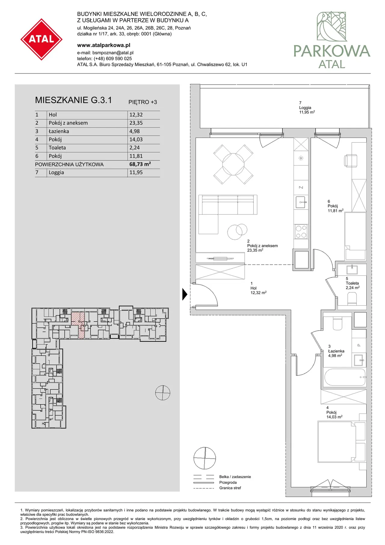 Лот G.3.1 — Mogileńska 24, 26 i 28