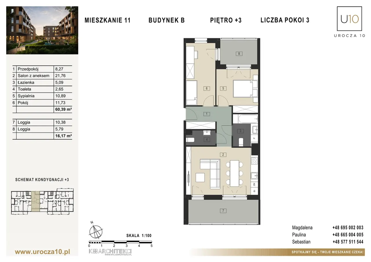 Lokal B11 — Urocza 10E