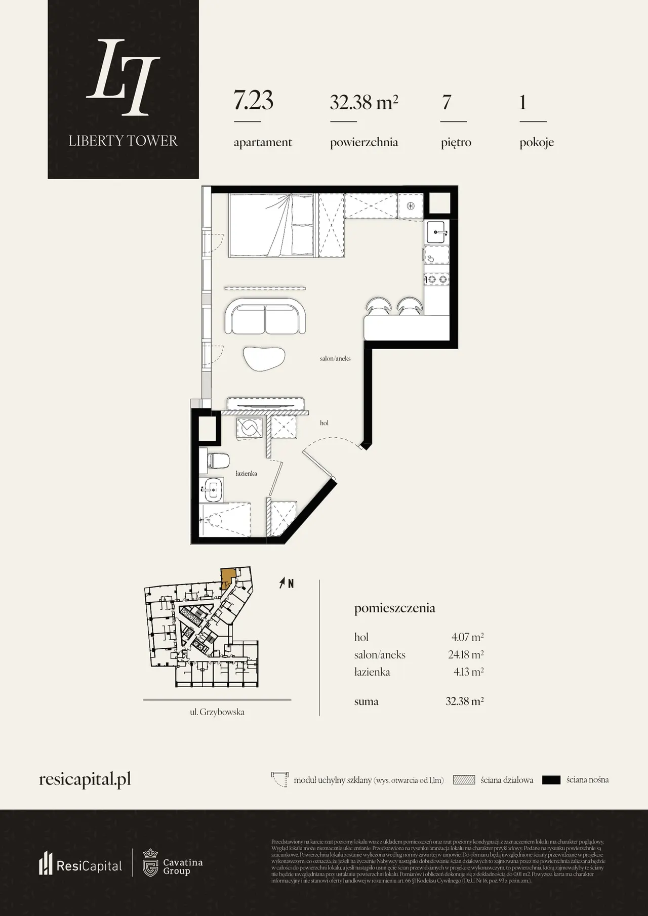 Unit 1/7.23 — Liberty Tower
