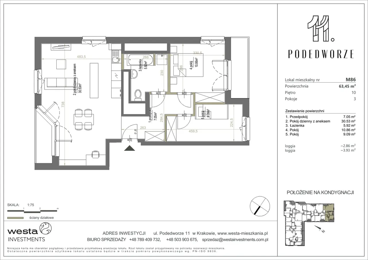 Lokal 1/86 — Podedworze 13