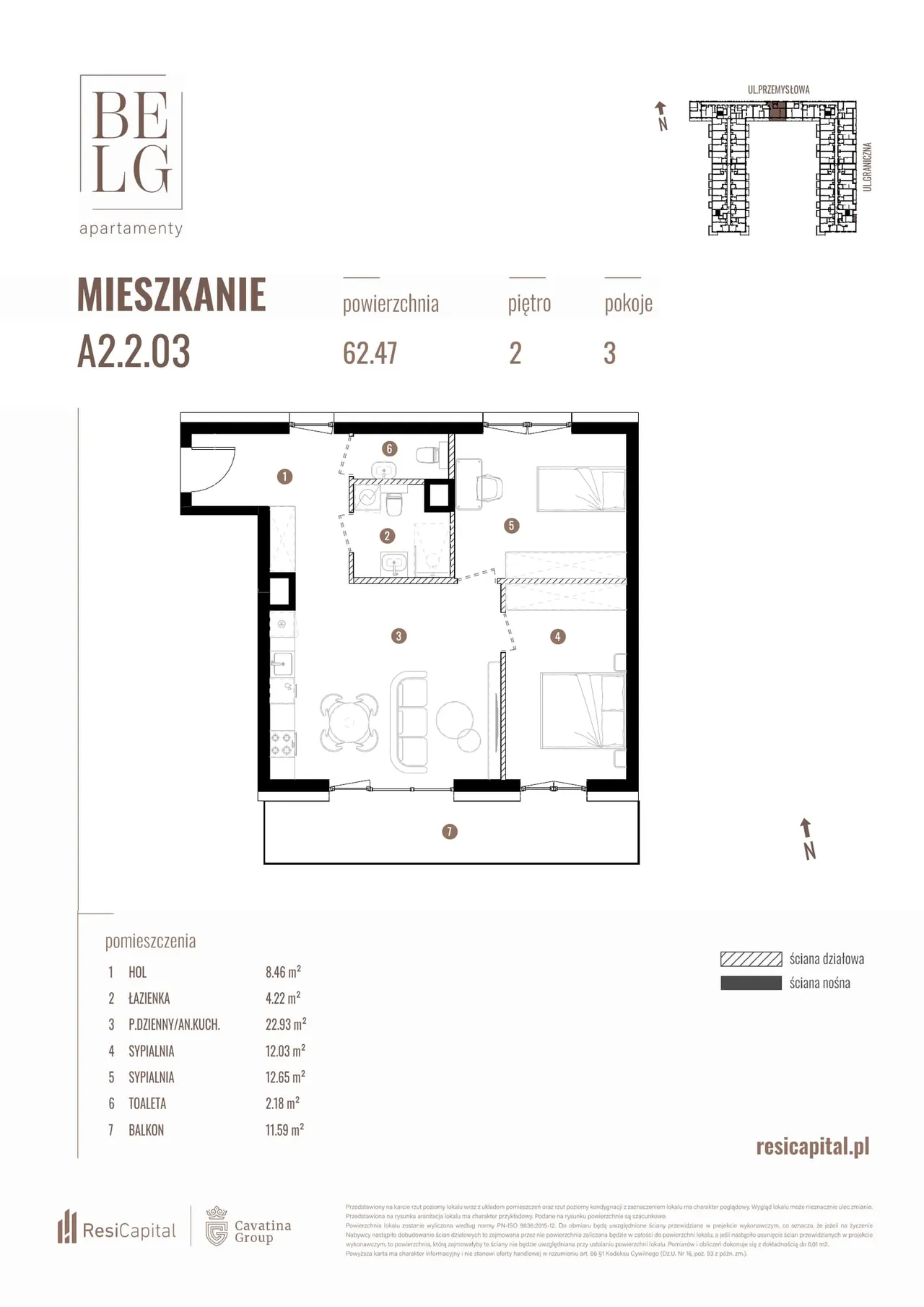 Lokal 2/A2.2.03 — CAVATINA SPV 32 SPÓŁKA Z OGRANICZONĄ ODPOWIEDZIALNOŚCIĄ