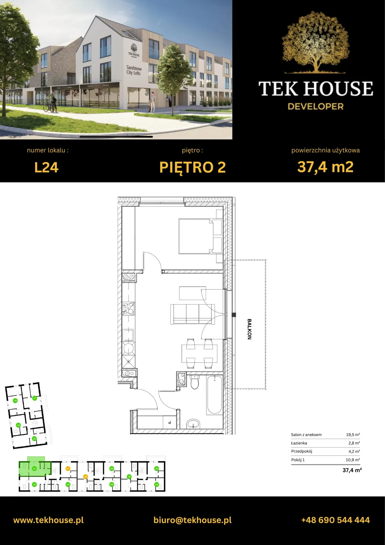 Unit L24 — Sandstone City Lofts