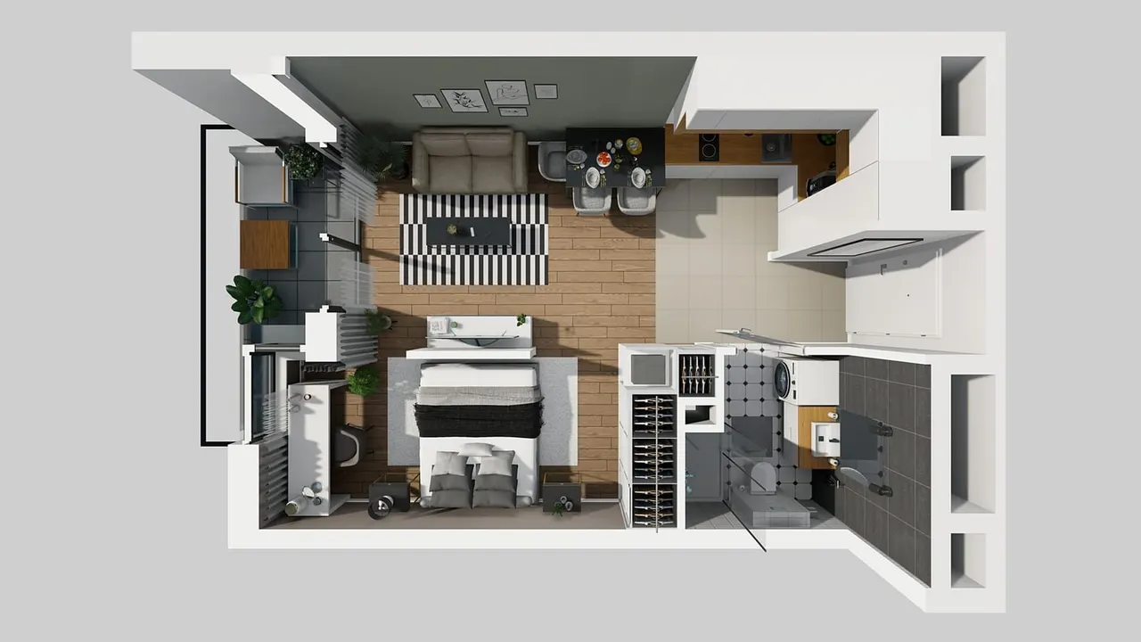 Unit APARTAMENTY GRZYBOWSKA 11_1_1_A_MK_108 — Grzybowska 11