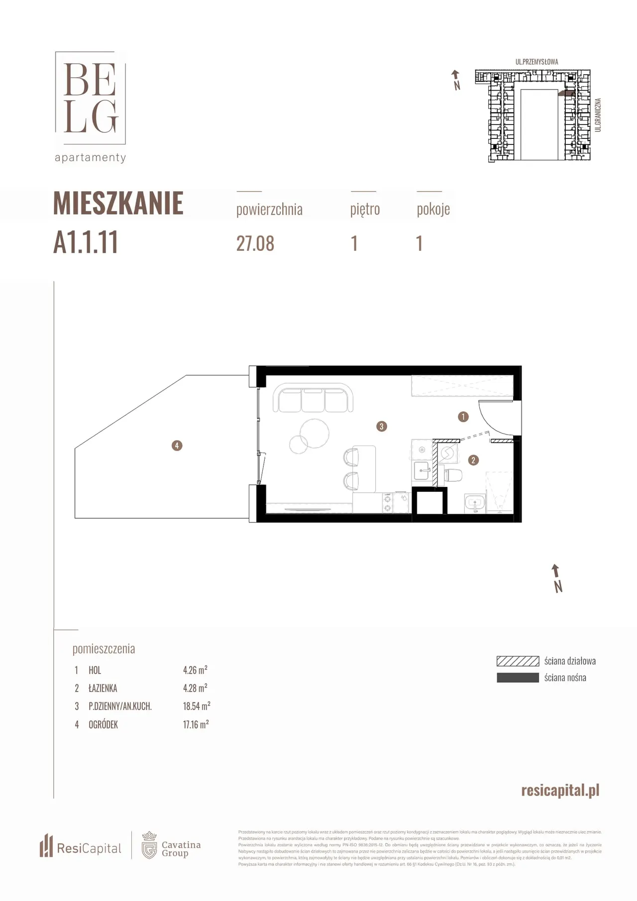 Lokal 2/A1.1.11 — CAVATINA SPV 32 SPÓŁKA Z OGRANICZONĄ ODPOWIEDZIALNOŚCIĄ
