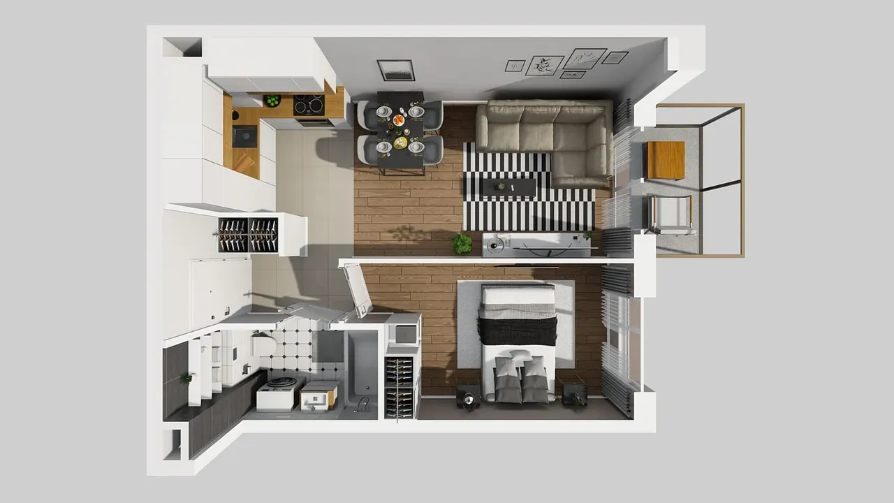 Лот APARTAMENTY KAMIEŃSKIEGO_1_1_B_MK_21 — APARTAMENTY KAMIEŃSKIEGO