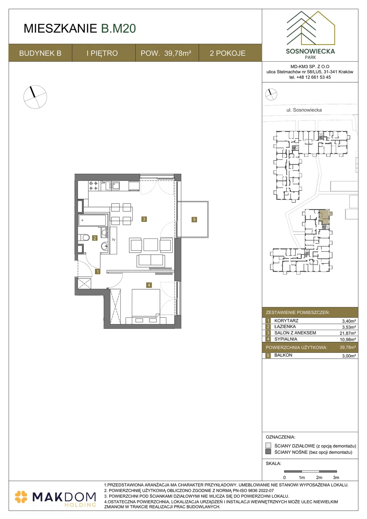 Unit B/B.M20 — Sosnowiecka Park