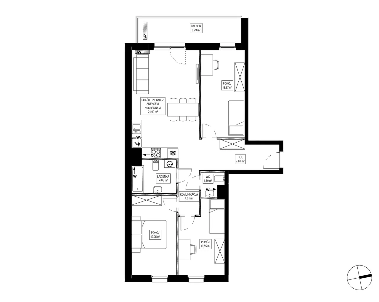Лот OK5/F/4/9 — Osiedle Kameralne