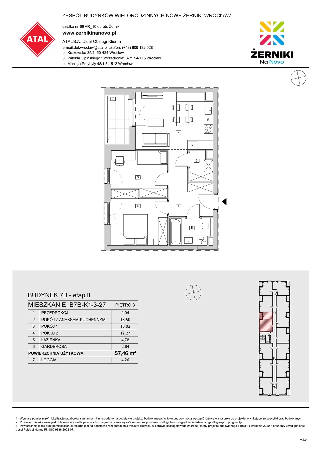 Unit B7B-K1-3-27 — Al. Architektów