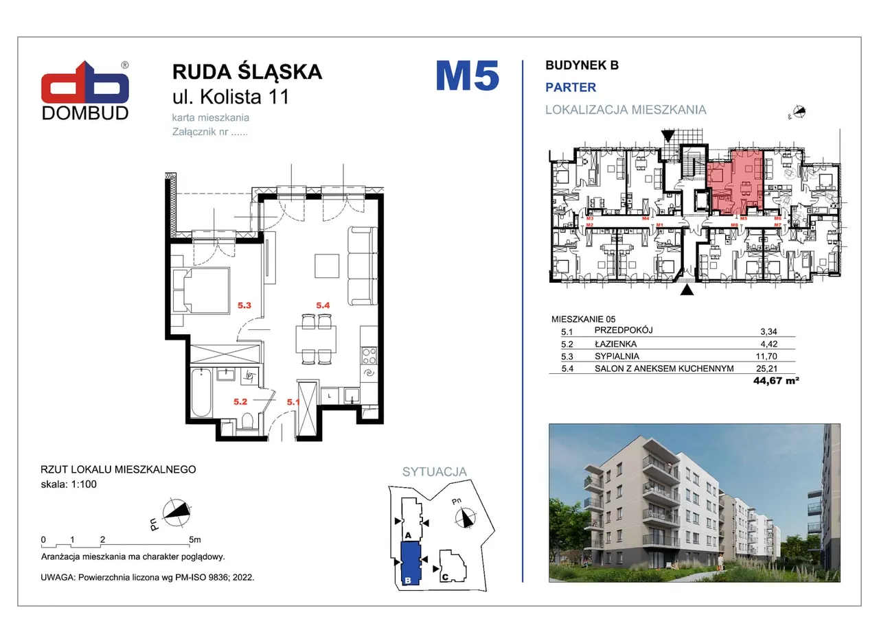 Unit B/13 — Ruda Śląska, ul. Kolista