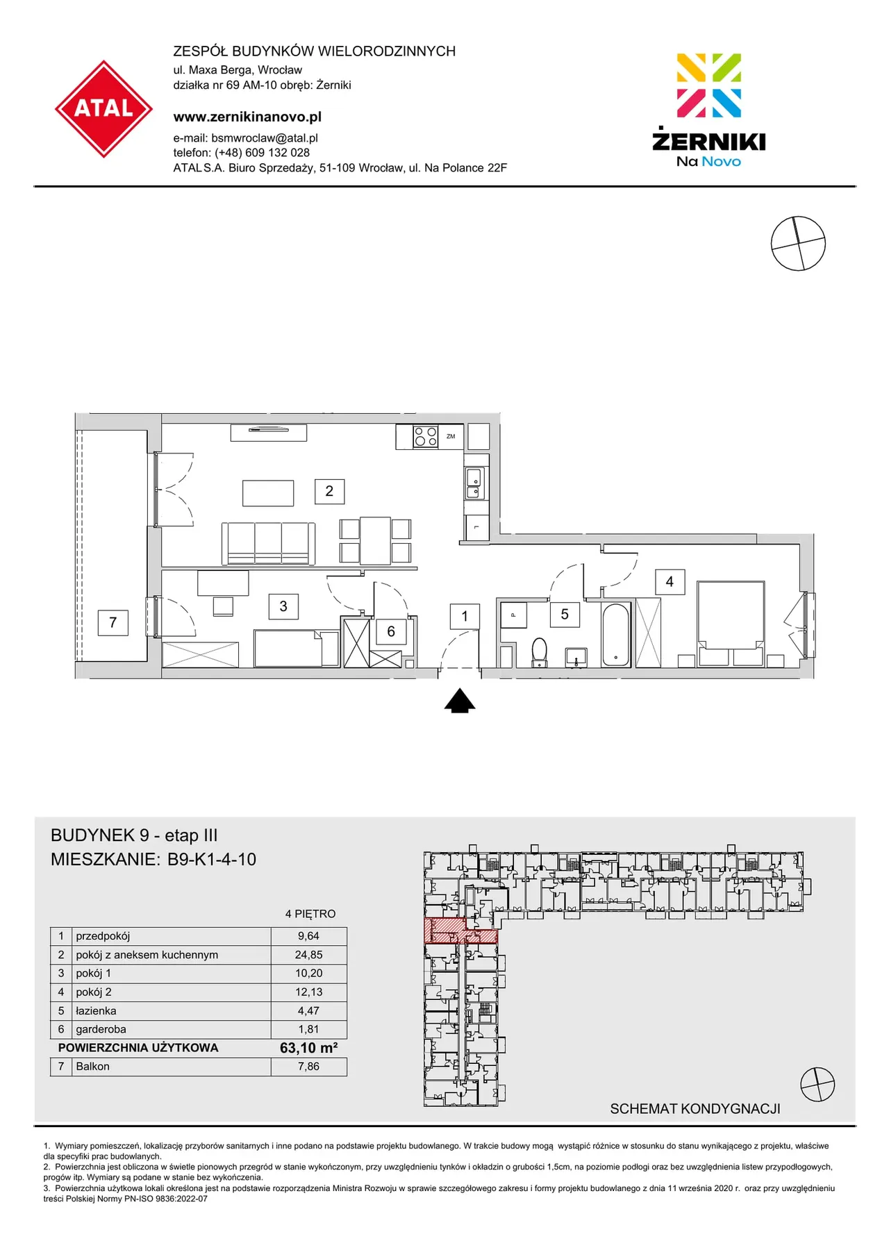 Unit B9-K1-4-10 — W. Lipińskiego oraz M. Berga