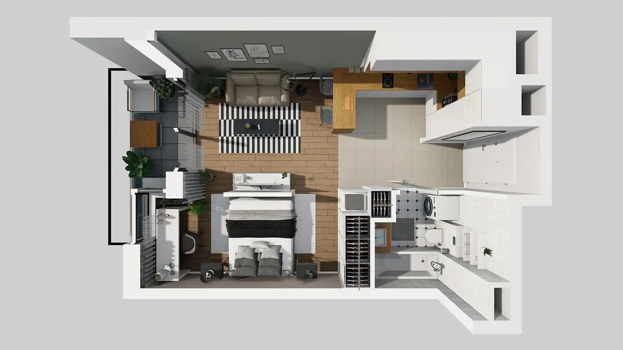 Лот APARTAMENTY GRZYBOWSKA 11_1_1_A_MK_15 — Grzybowska 11