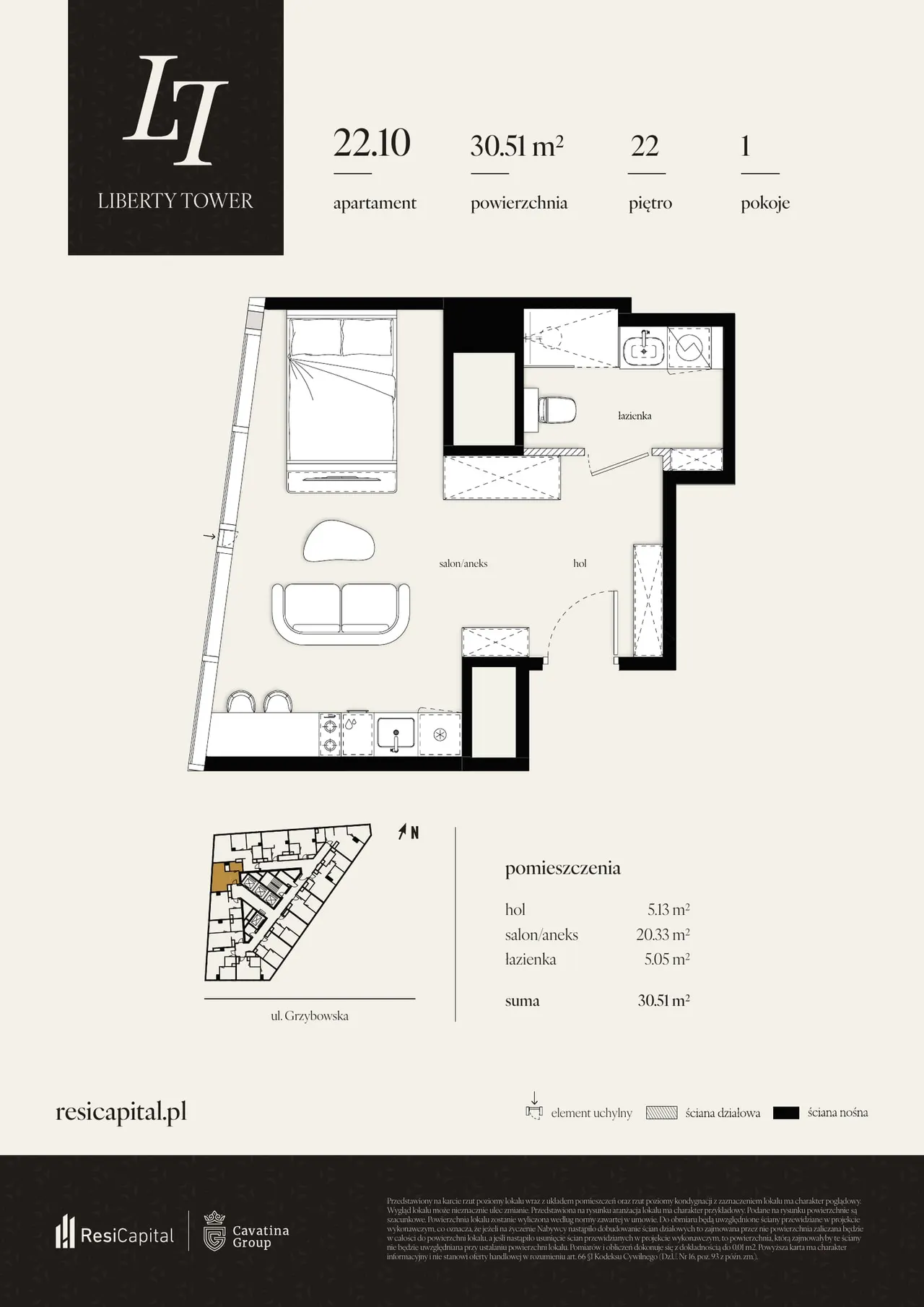 Lokal 1/22.10 — Liberty Tower