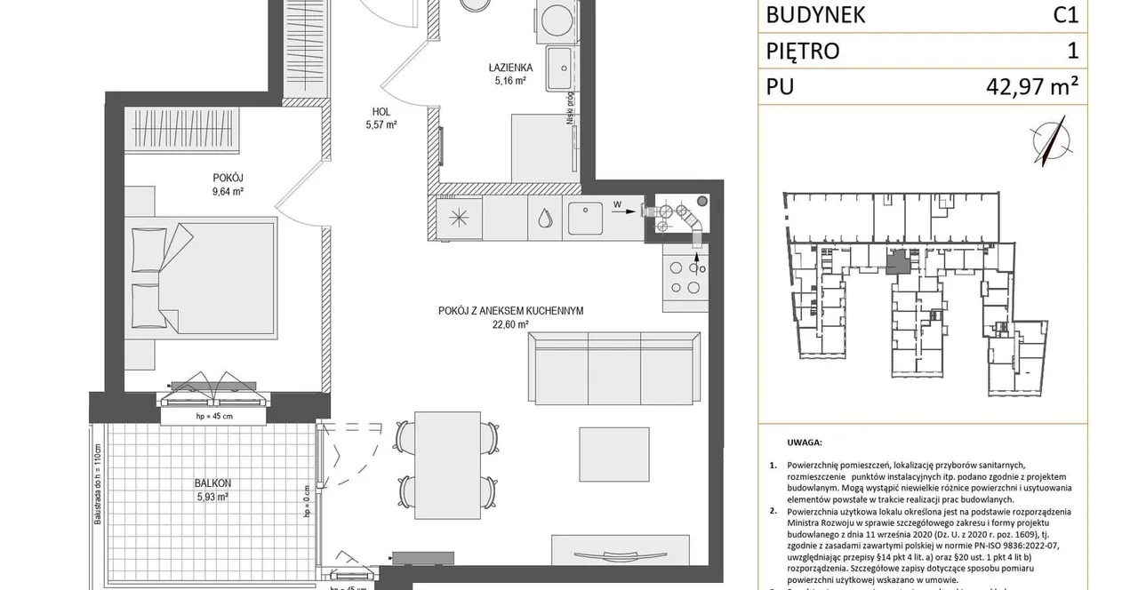 Лот ZAJEZDNIA MOTŁAWA_1_2_C1_MK_52 — Kurza 1-8