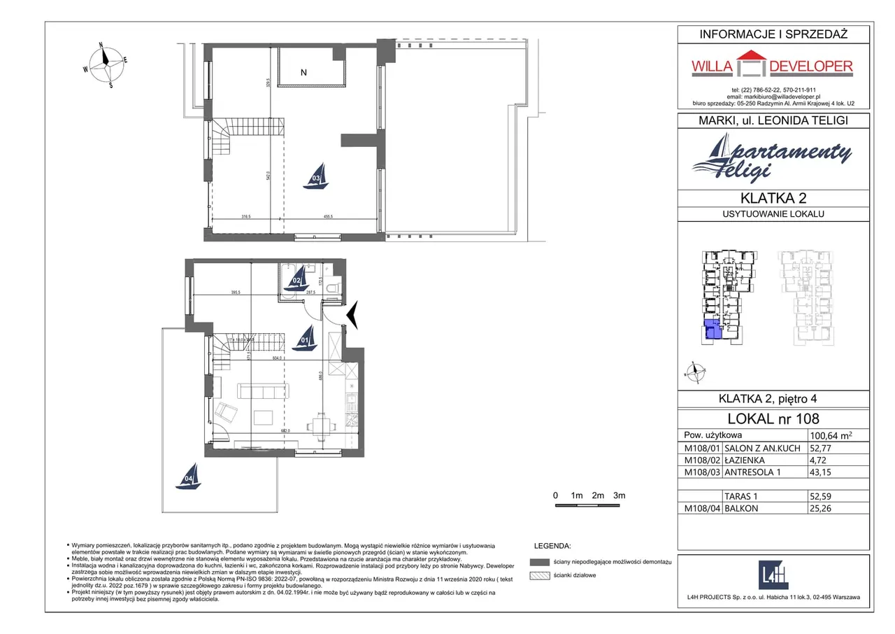 Лот 108 — Apartamenty Teligi