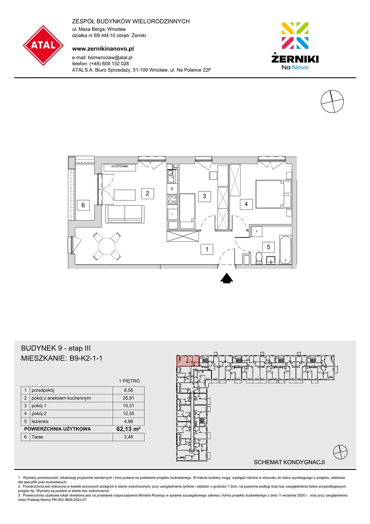 Лот B9-K2-1-1 — W. Lipińskiego oraz M. Berga