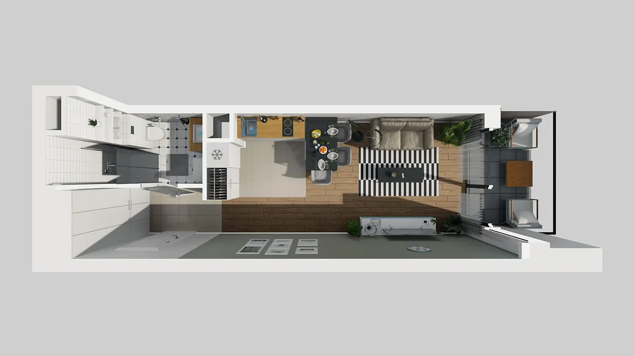 Лот APARTAMENTY GRZYBOWSKA 11_1_1_A_MK_152 — Grzybowska 11