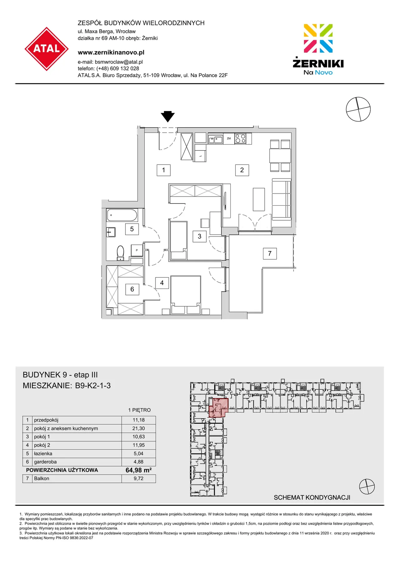 Unit B9-K2-1-3 — W. Lipińskiego oraz M. Berga