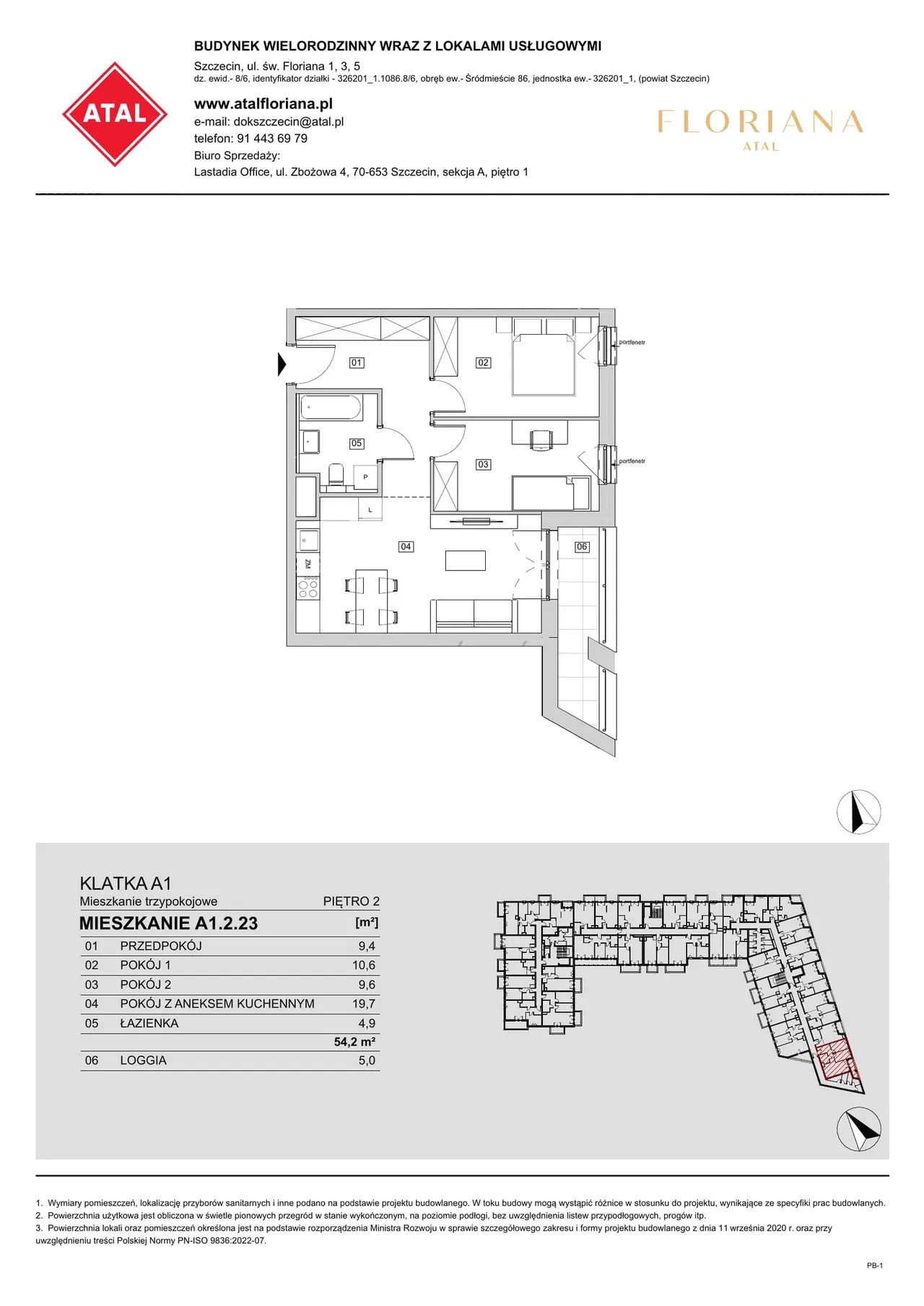 Unit A1.2.23 — św Floriana 1, 3, 5