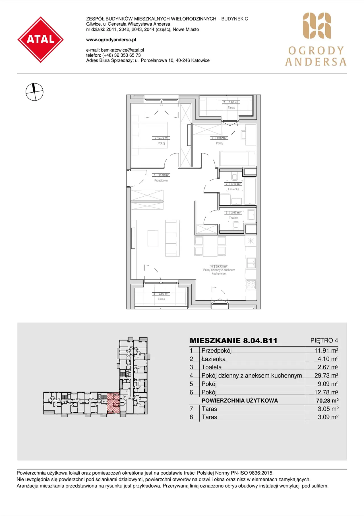 Лот 8.04.B11 — Sowińskiego i Okulickiego