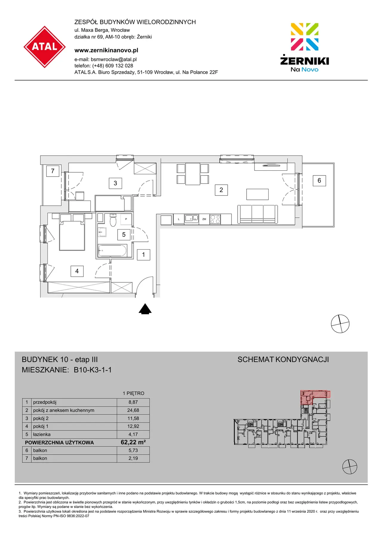 Лот B10-K3-1-1 — W. Lipińskiego oraz M. Berga