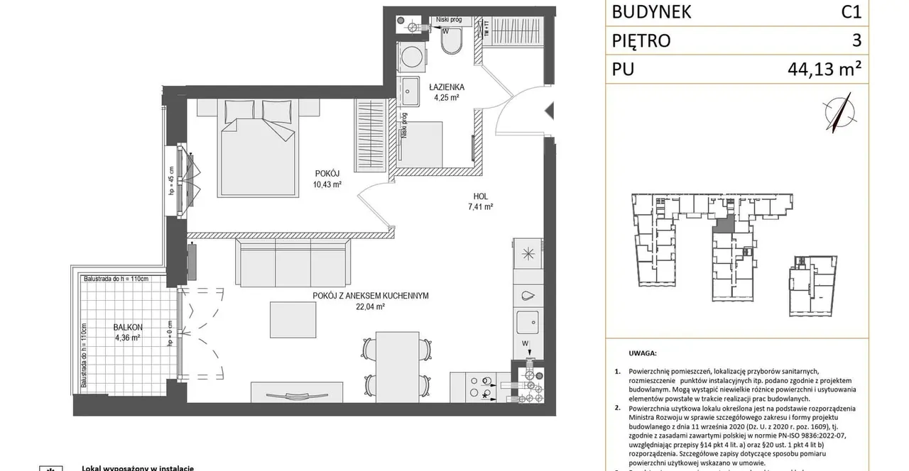 Unit ZAJEZDNIA MOTŁAWA_1_2_C1_MK_72 — Kurza 1-8