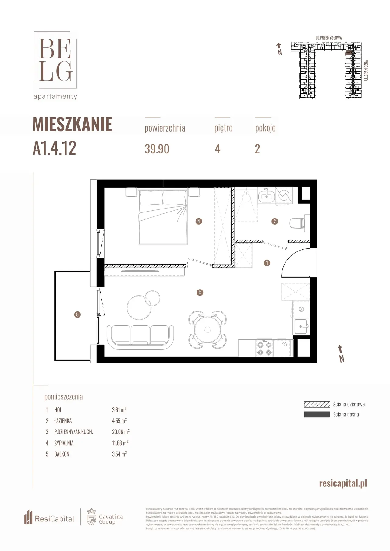 Lokal 2/A1.4.12 — CAVATINA SPV 32 SPÓŁKA Z OGRANICZONĄ ODPOWIEDZIALNOŚCIĄ