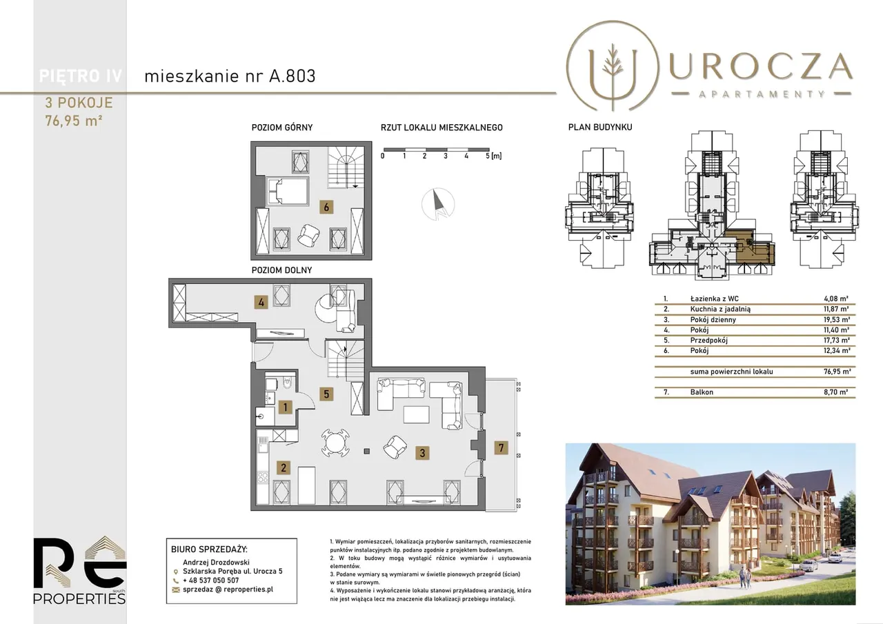 Lokal A803 — Urocza Apartamenty