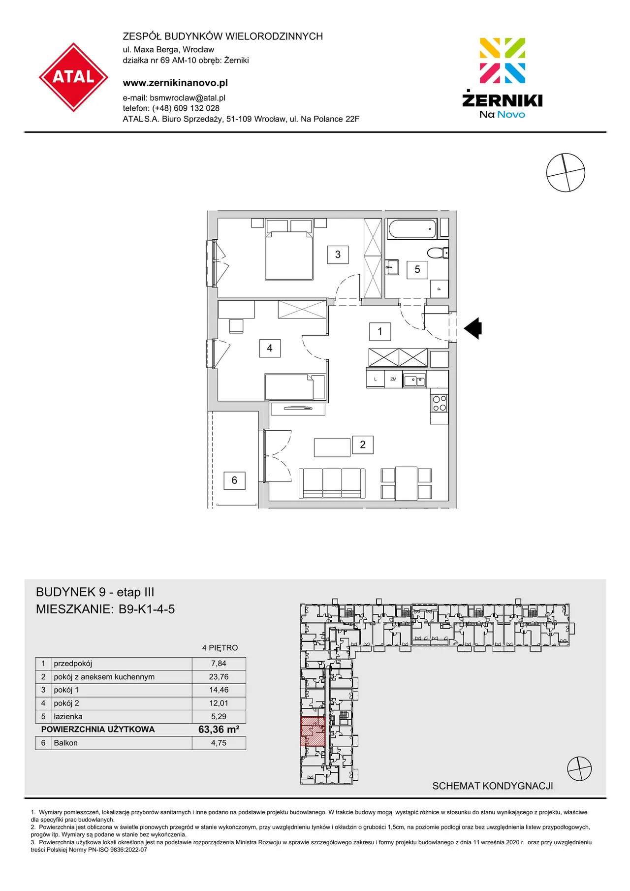 Unit B9-K1-4-5 — W. Lipińskiego oraz M. Berga