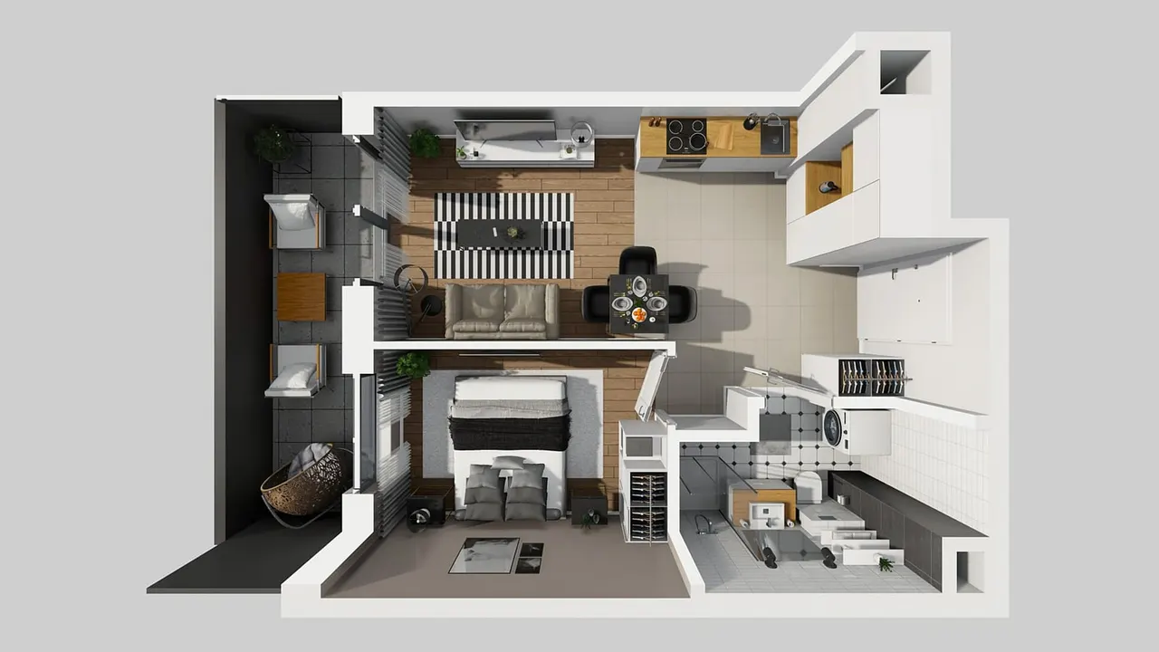 Unit APARTAMENTY BEETHOVENA_1_1_A_MK_76 — Józefa Piusa Dziekońskiego