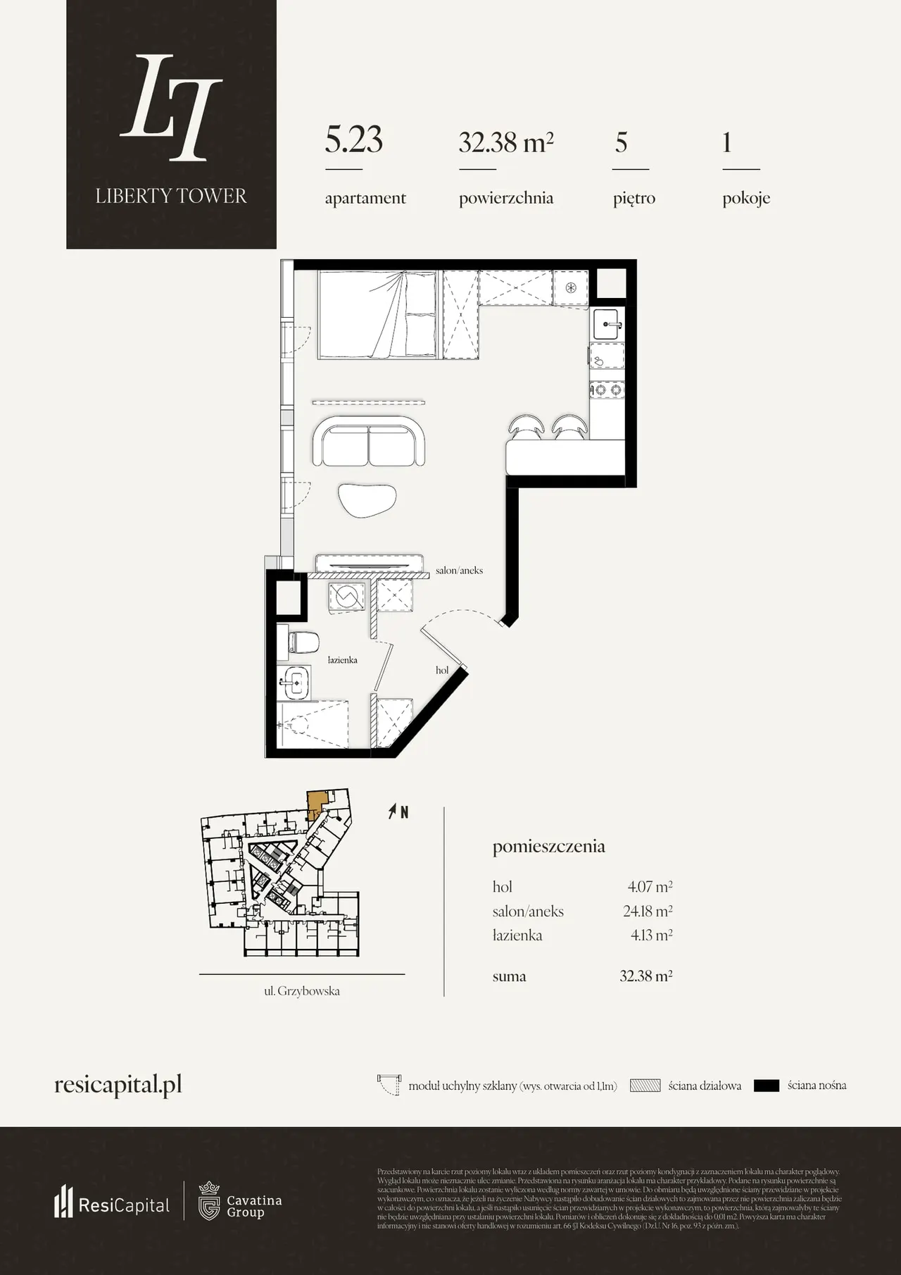 Unit 1/5.23 — Liberty Tower