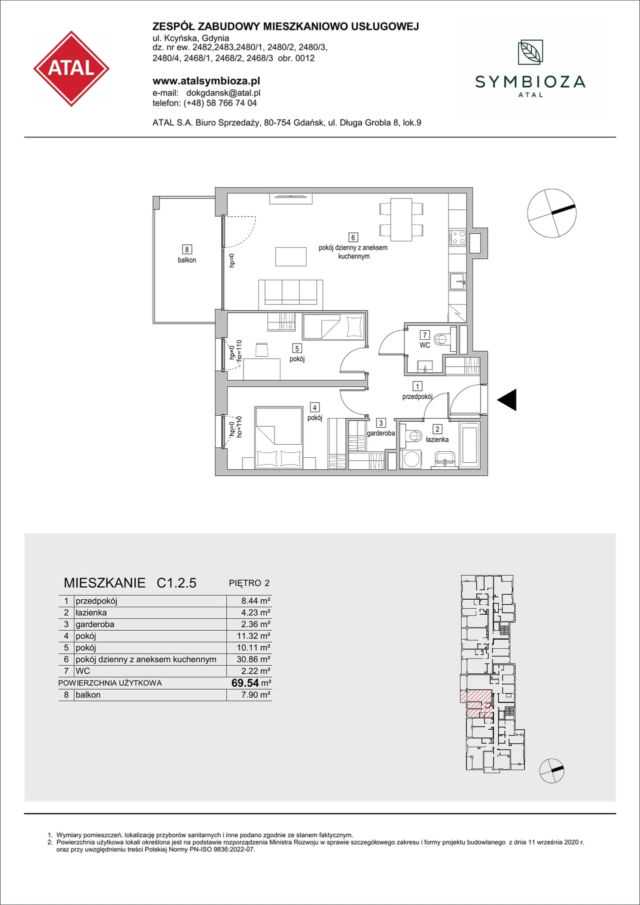 Лот C1.2.5 — Kcyńska 27