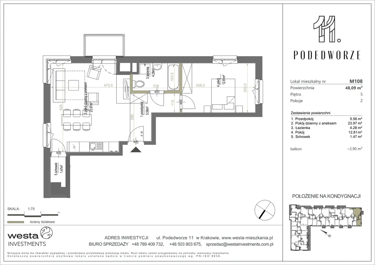 Lokal 1/108 — Podedworze 13