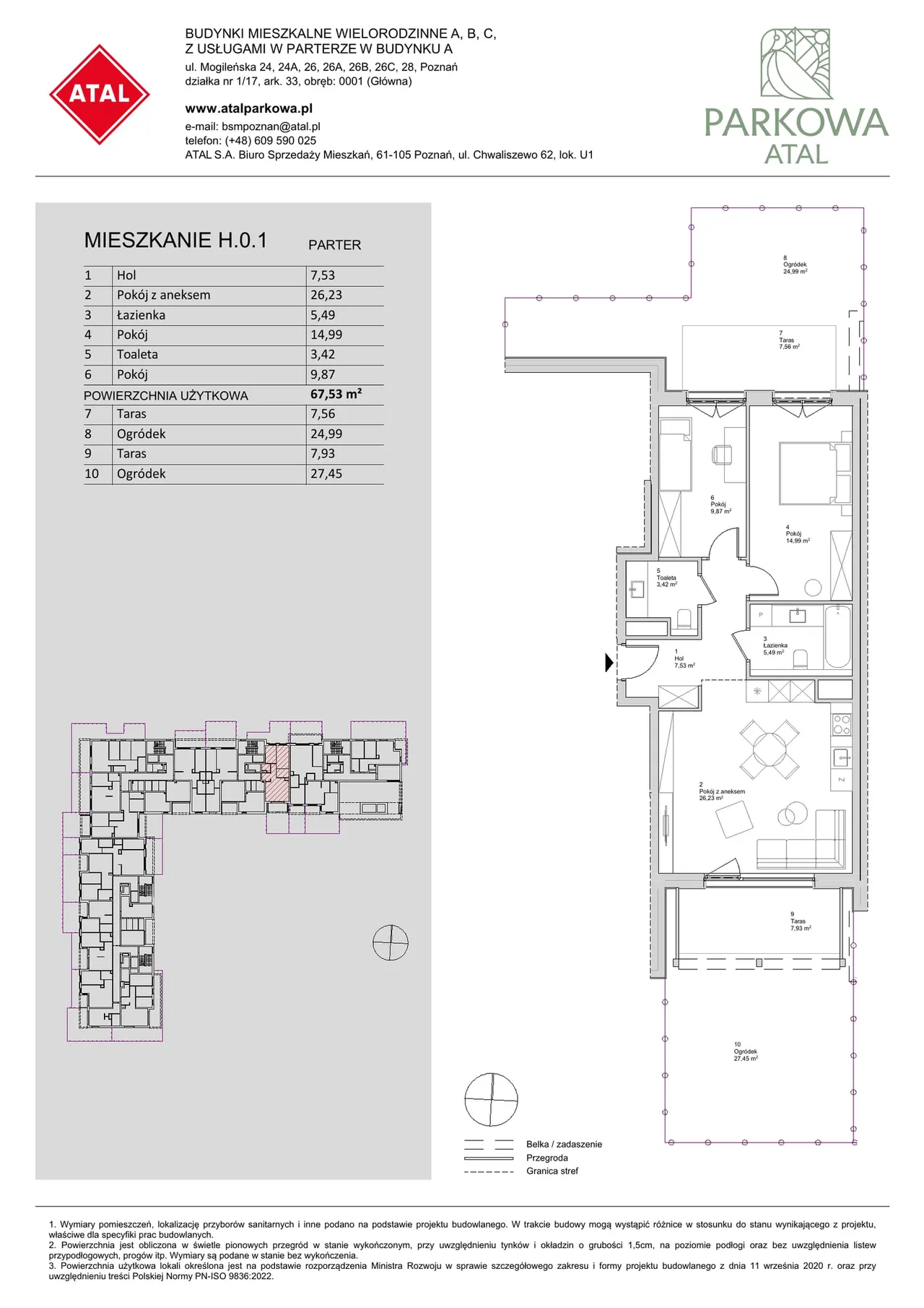 Лот H.0.1 — Mogileńska 24, 26 i 28