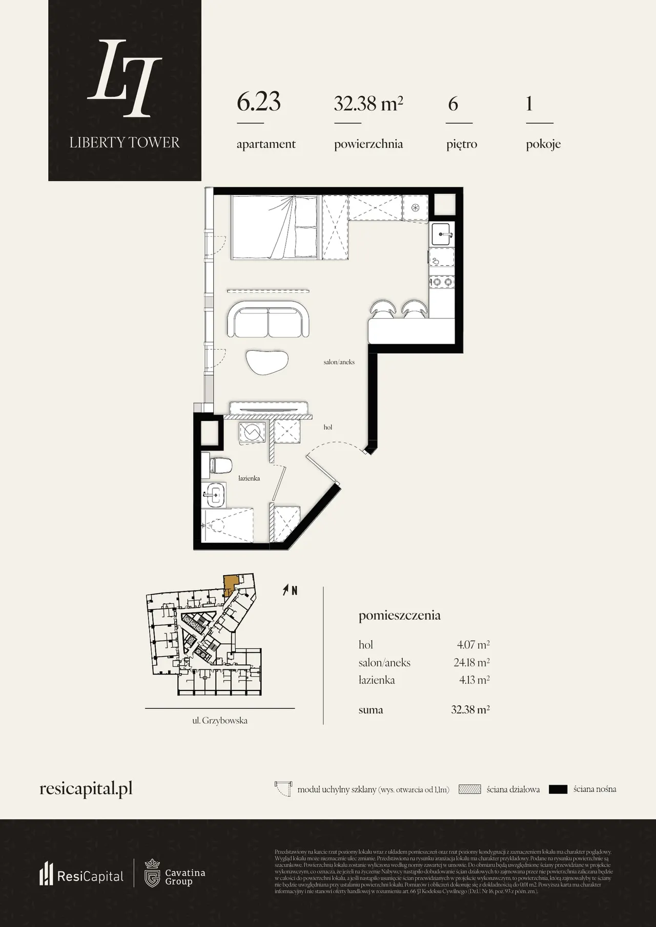 Unit 1/6.23 — Liberty Tower
