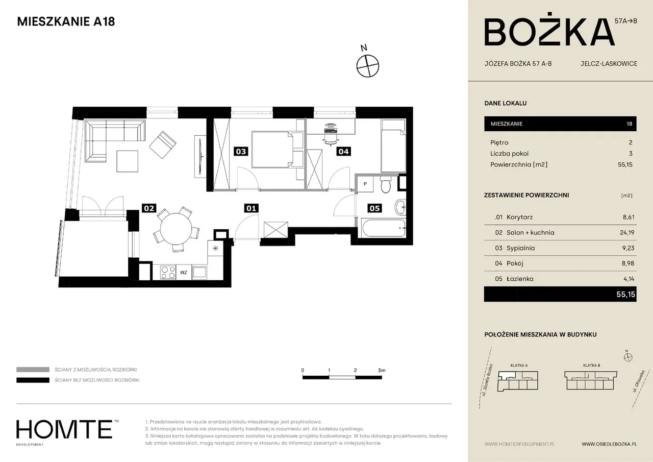 Лот A18 — Bożka 57A-B