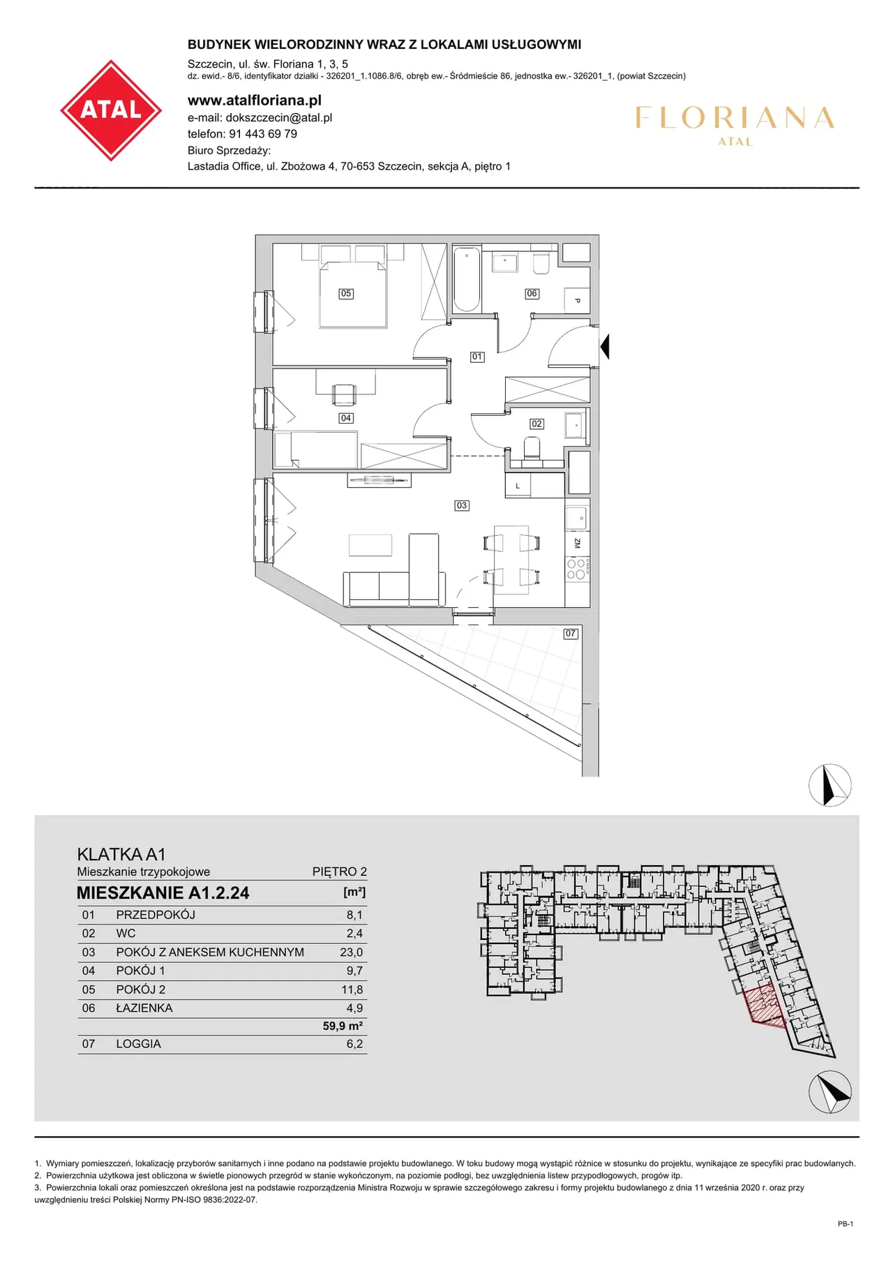 Unit A1.2.24 — św Floriana 1, 3, 5