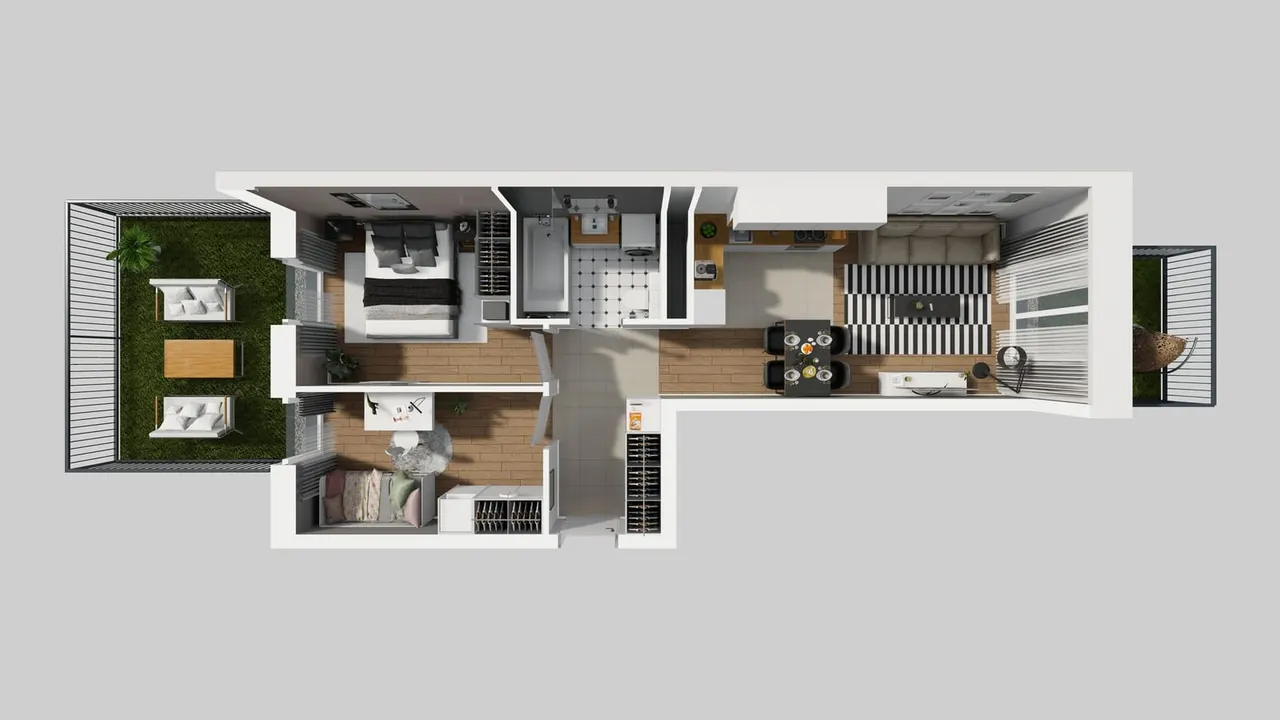 Unit APARTAMENTY PARK MATECZNEGO_2_1_F_MK_30 — Rydlówka