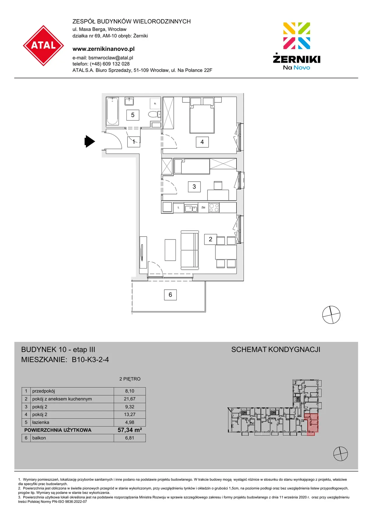 Unit B10-K3-2-4 — W. Lipińskiego oraz M. Berga