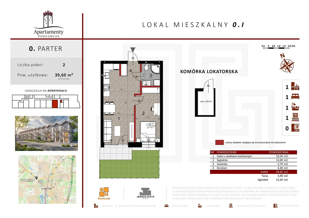 Lokal 0.I — Józefa Longina Sowińskiego Dz